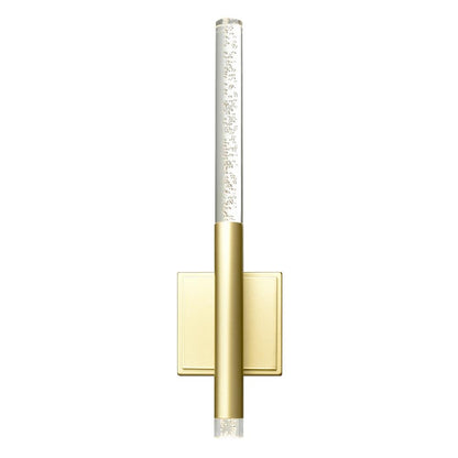 Dragonswatch Integrated LED 5in Satin Gold Wall Light