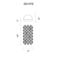 Chique 4 Light Chrome Wall Sconce