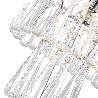 Vast 13 Light Down Chandelier With Chrome Finish