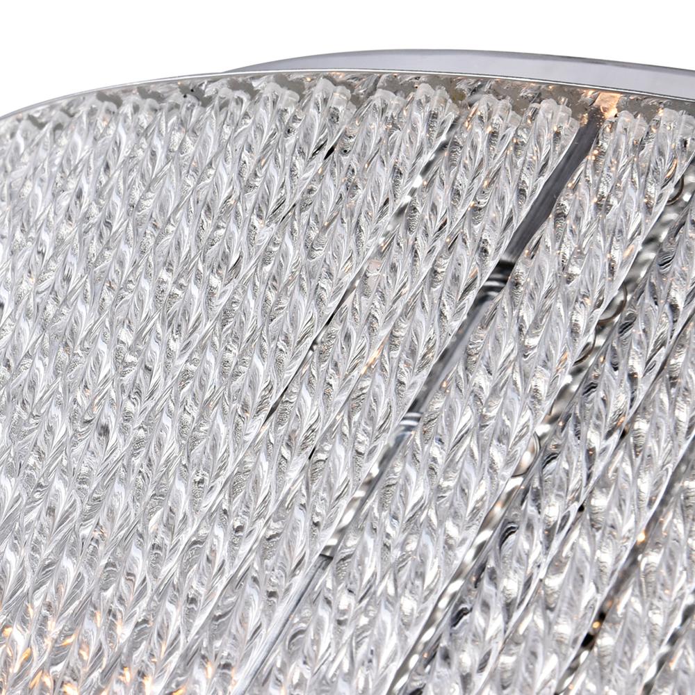 Benson 5 Light Drum Shade Chandelier With Chrome Finish