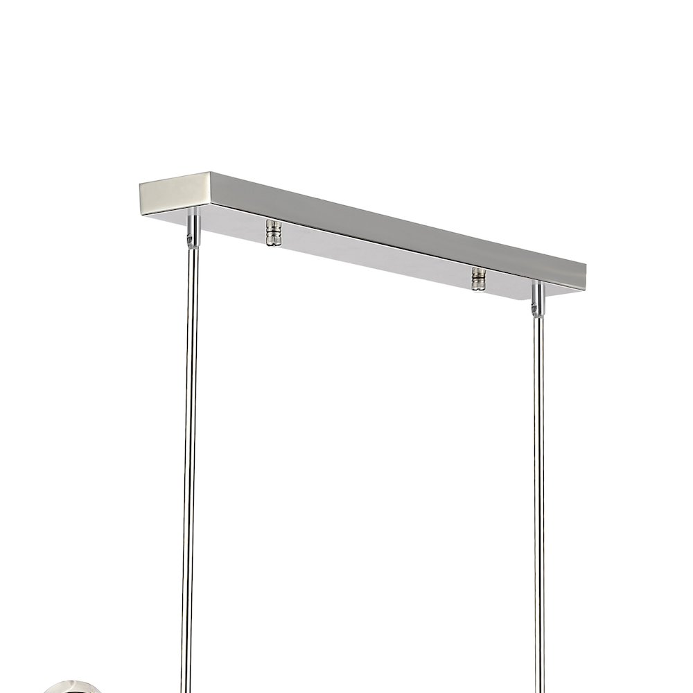 Daisy 7 Light 47in Chrome Down Chandelier