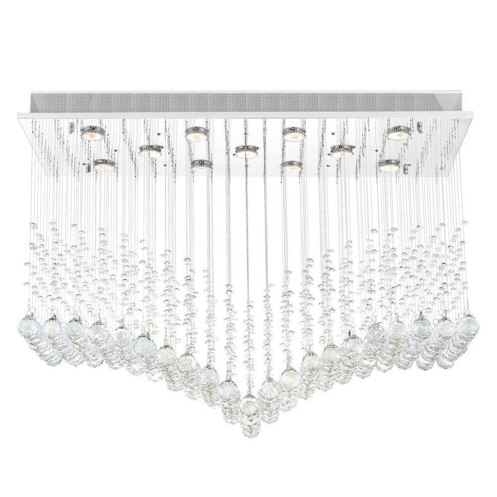 Twinkle 11 Light Chandelier With Chrome Finish
