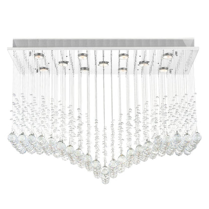 Twinkle 11 Light Chandelier With Chrome Finish