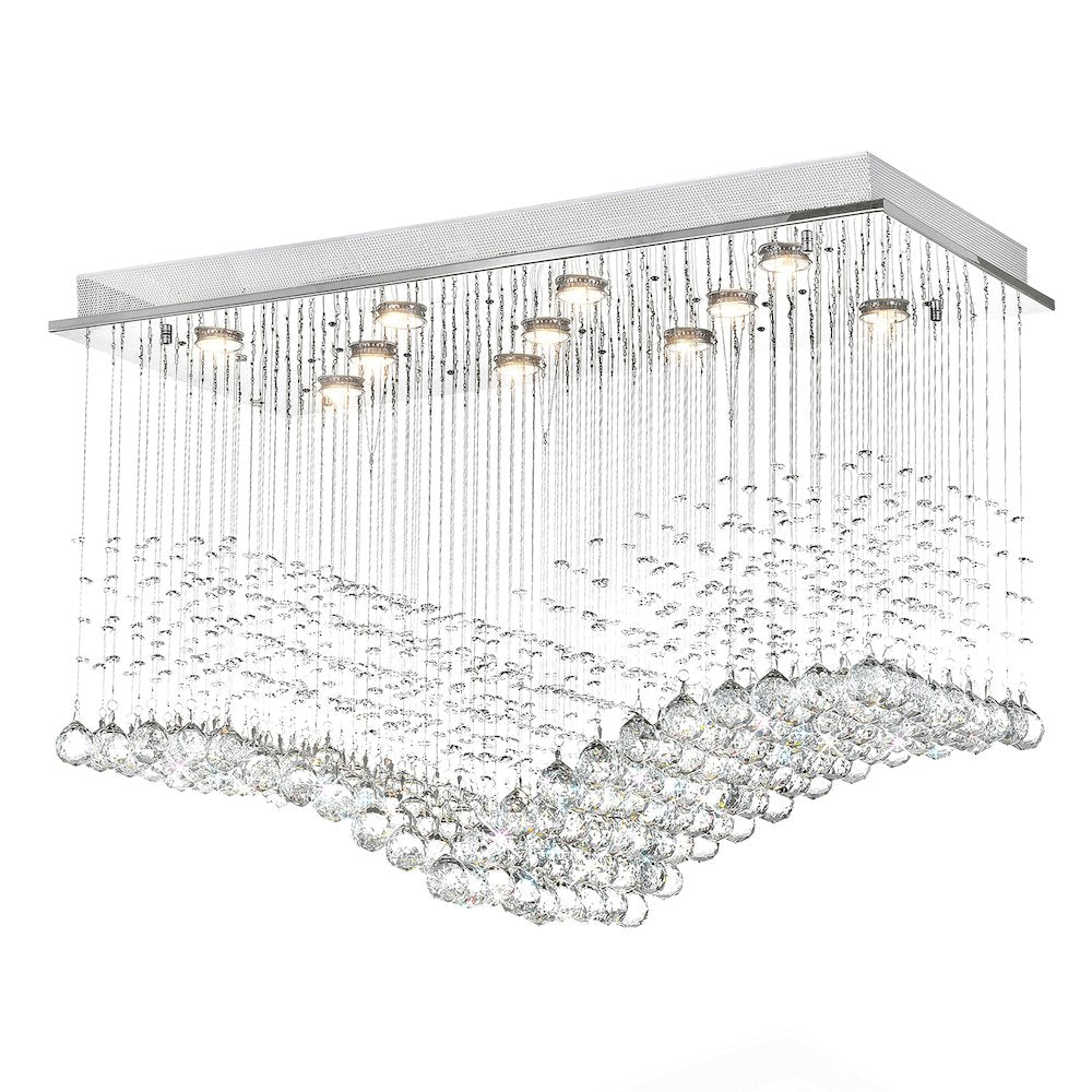 Twinkle 11 Light Chandelier With Chrome Finish