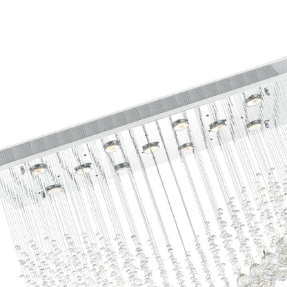 Twinkle 11 Light Chandelier With Chrome Finish