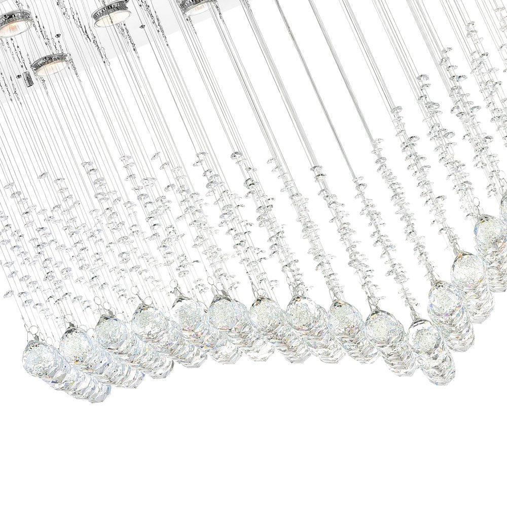 Twinkle 11 Light Chandelier With Chrome Finish