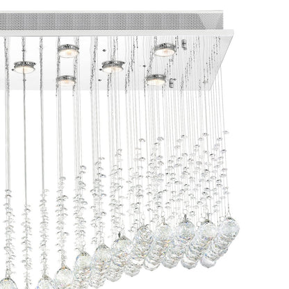 Twinkle 11 Light Chandelier With Chrome Finish