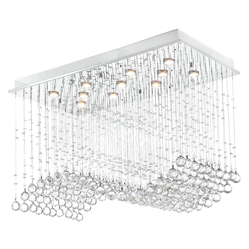 Twinkle 11 Light Chandelier With Chrome Finish