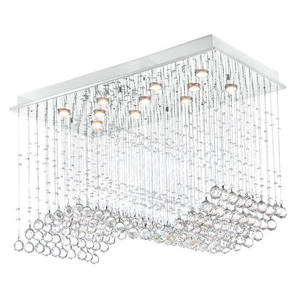 Twinkle 11 Light Chandelier With Chrome Finish
