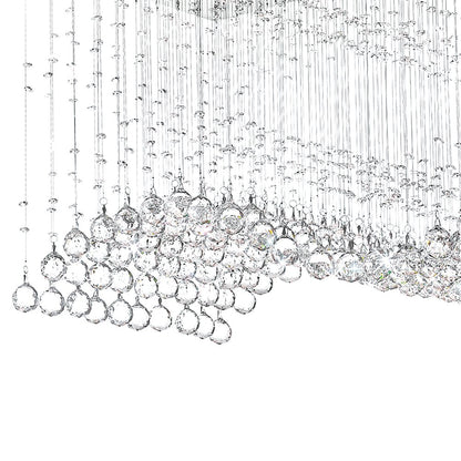 Twinkle 11 Light Chandelier With Chrome Finish