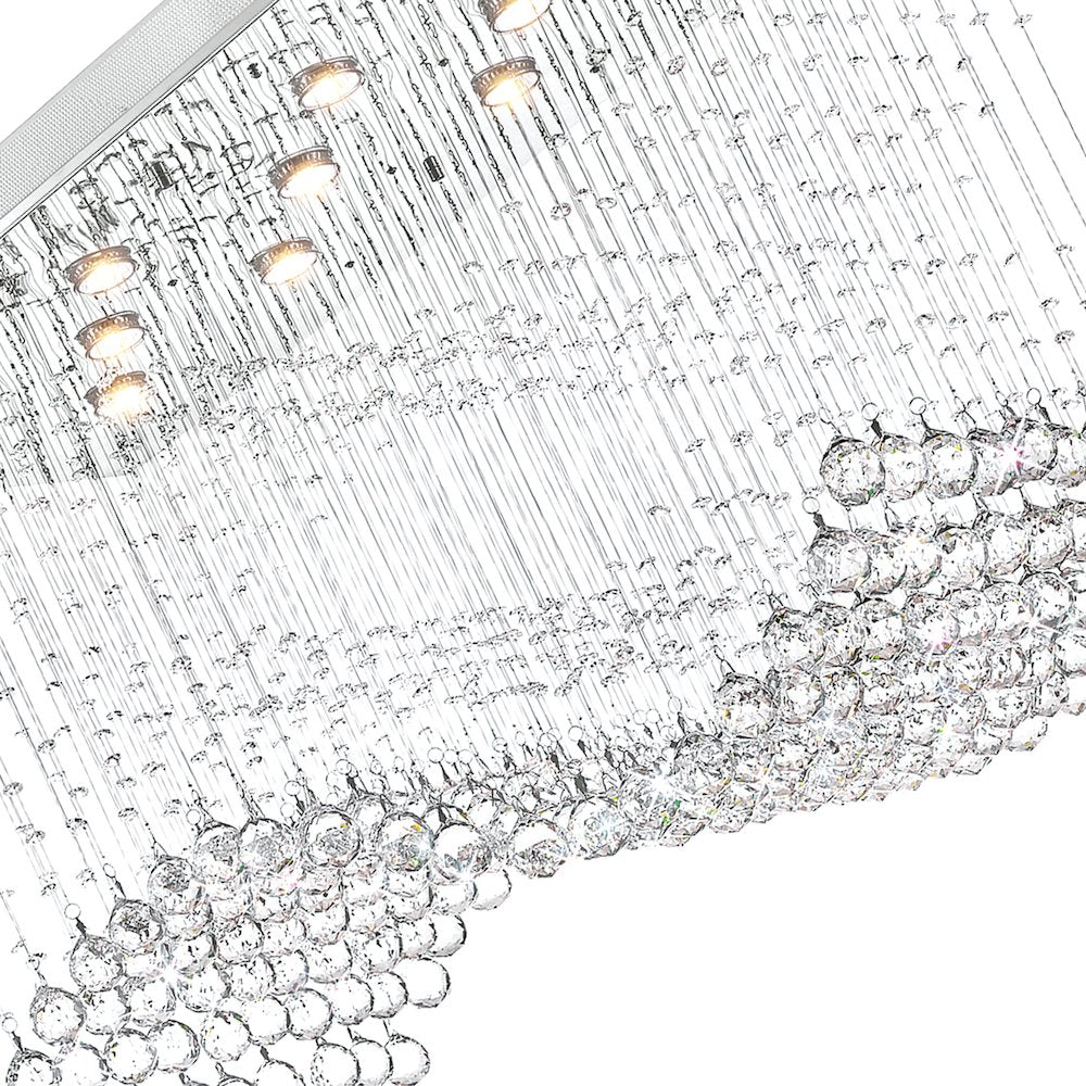 Twinkle 11 Light Chandelier With Chrome Finish