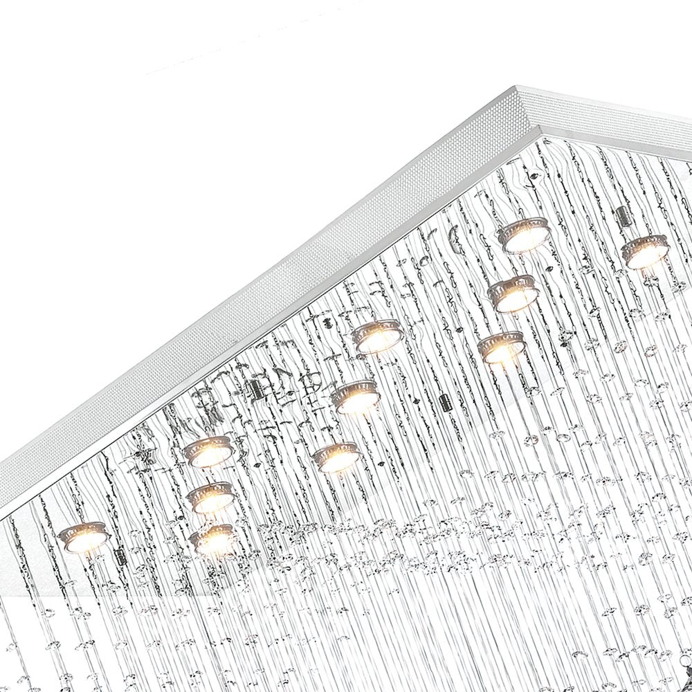 Twinkle 11 Light Chandelier With Chrome Finish