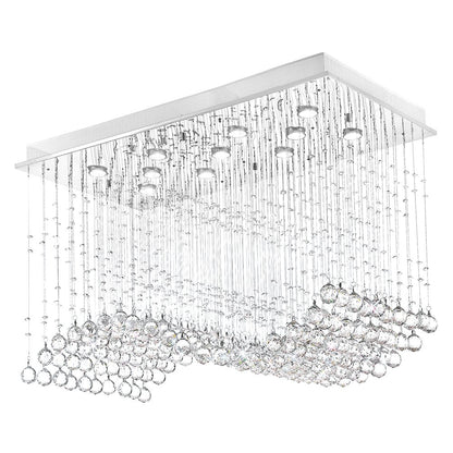 Twinkle 11 Light Chandelier With Chrome Finish