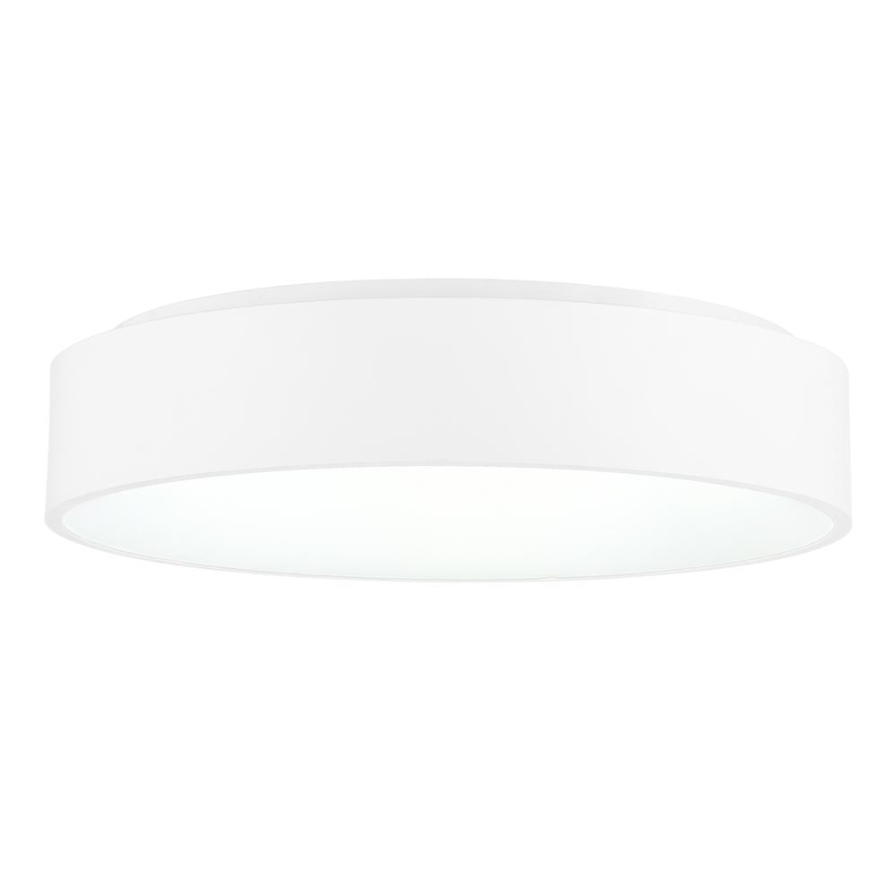 Arenal Integrated LED 18in White Flush Mount