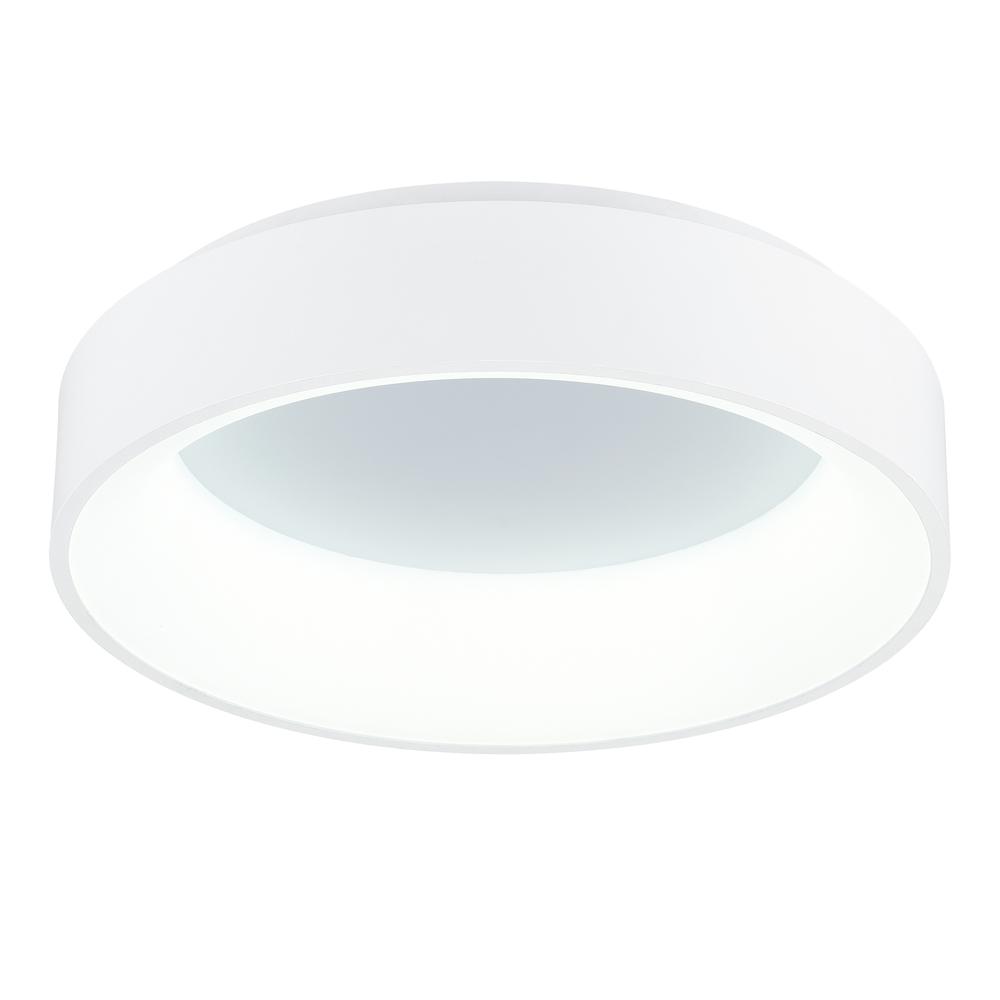 Arenal Integrated LED 18in White Flush Mount