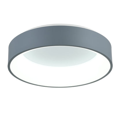 Arenal Integrated LED 18in Gray Flush Mount