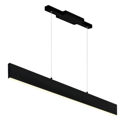 Krista Integrated LED 36in Satin Black Chandelier