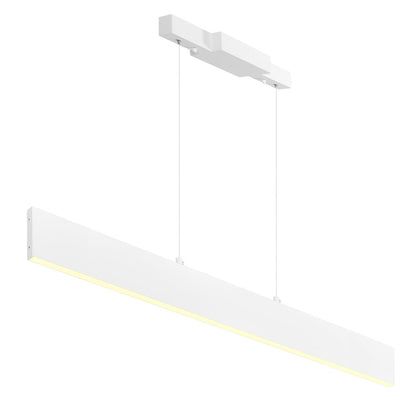 Krista Integrated LED 36in Satin White Chandelier