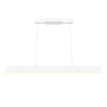 Krista Integrated LED 36in Satin White Chandelier