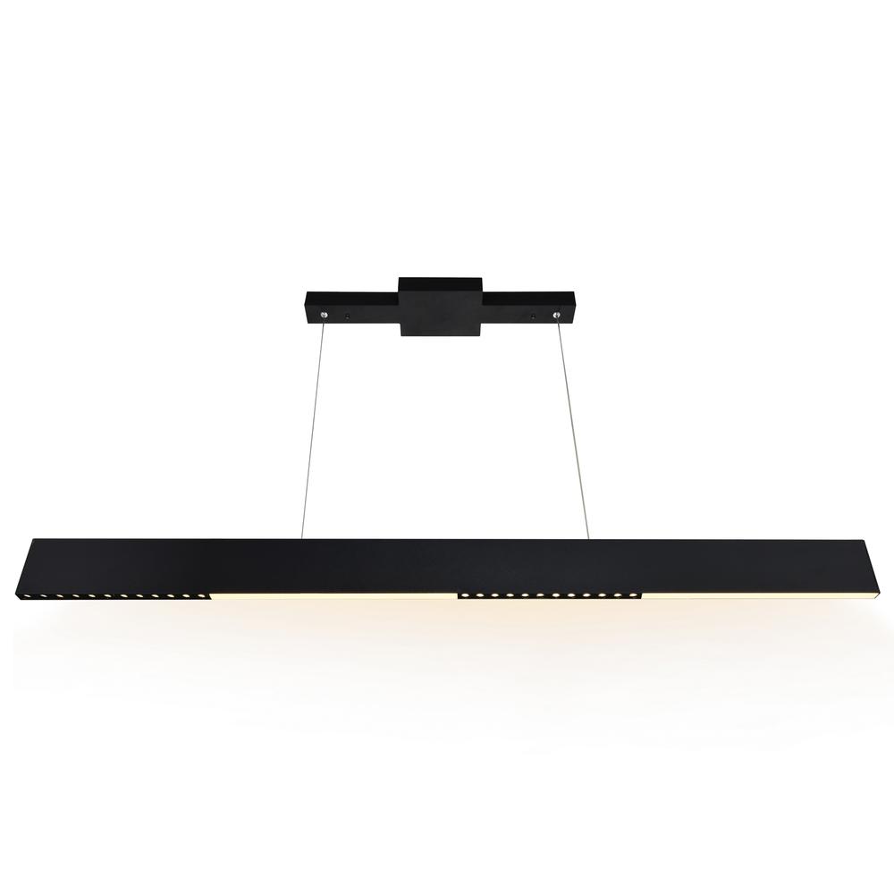 Bellagio Integrated LED 42in Black Chandelier