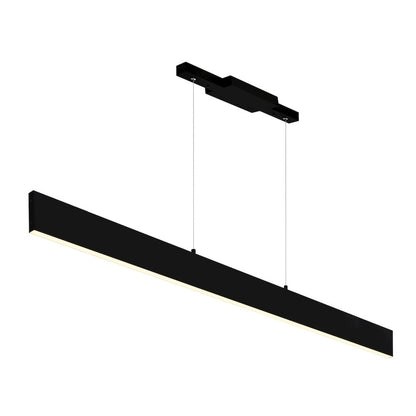 Krista Integrated LED 47in Satin Black Chandelier