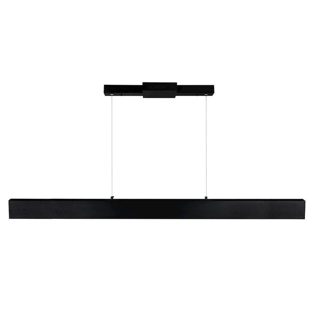 Krista Integrated LED 47in Satin Black Chandelier