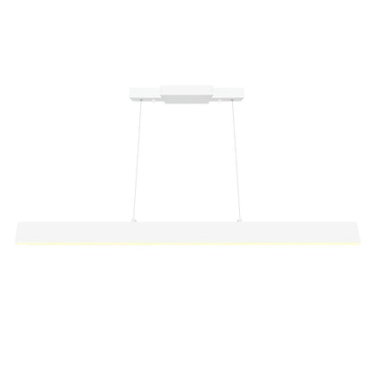 Krista Integrated LED 47in Satin White Chandelier