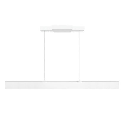 Krista Integrated LED 47in Satin White Chandelier