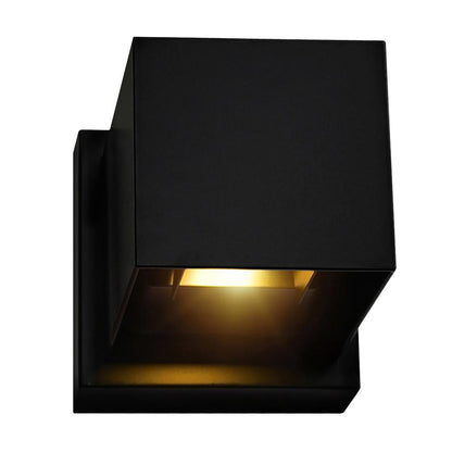 Lilliana Integrated LED Square Black Wall Sconce