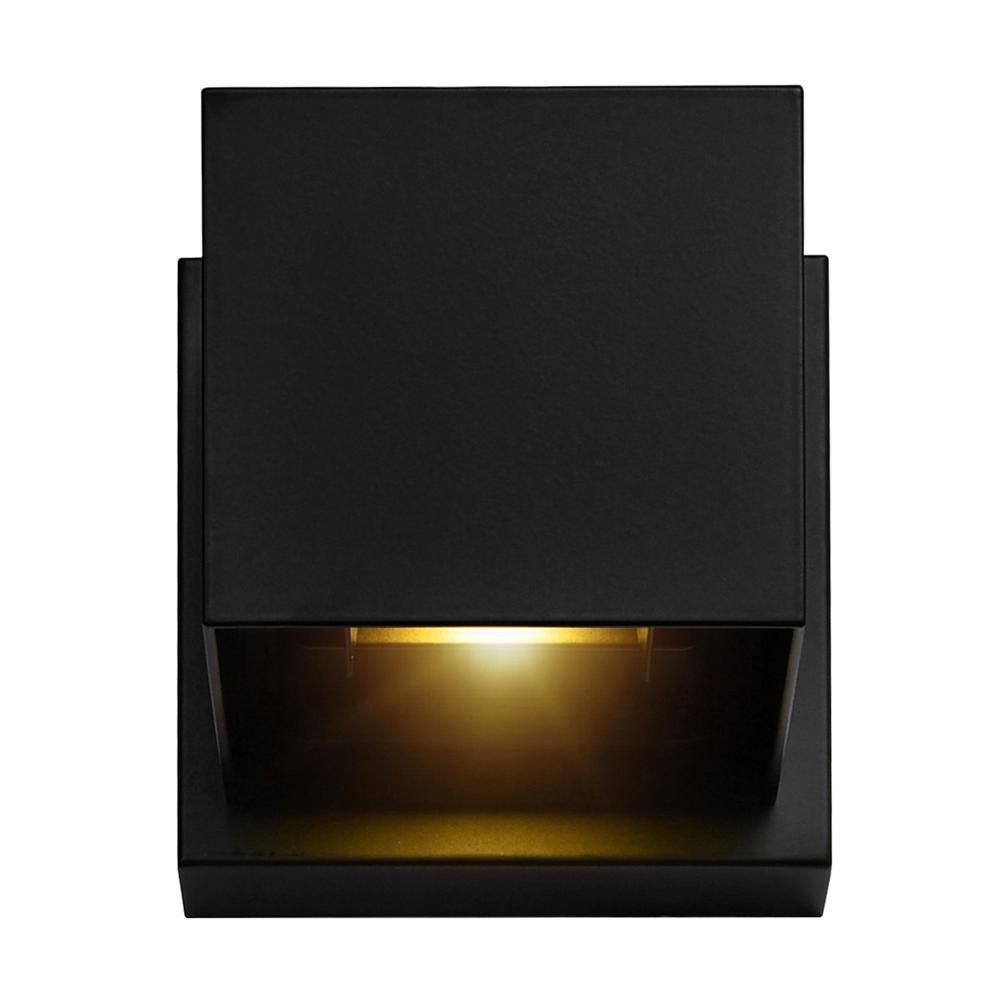 Lilliana Integrated LED Square Black Wall Sconce
