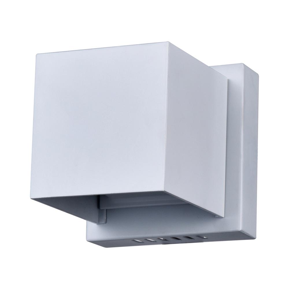 Lilliana Integrated LED Sqaure White Wall Sconce