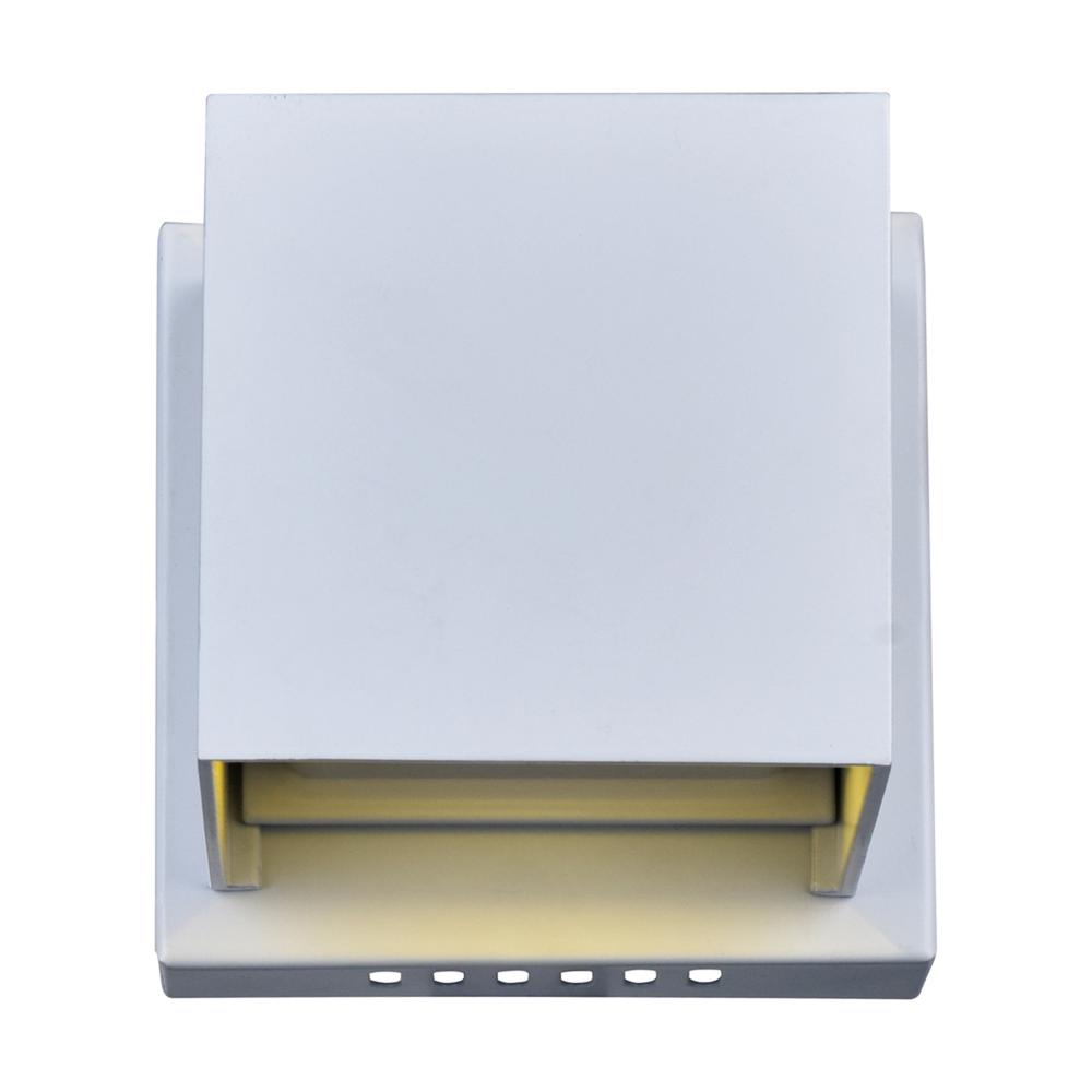 Lilliana Integrated LED Sqaure White Wall Sconce