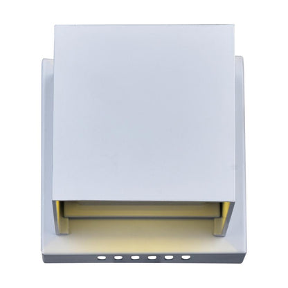 Lilliana Integrated LED Sqaure White Wall Sconce