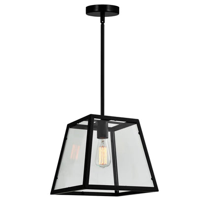 Alyson 1 Light Black Mini Pendant