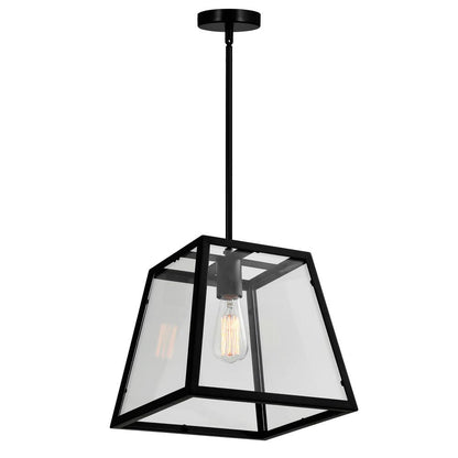 Alyson 1 Light Black Mini Pendant