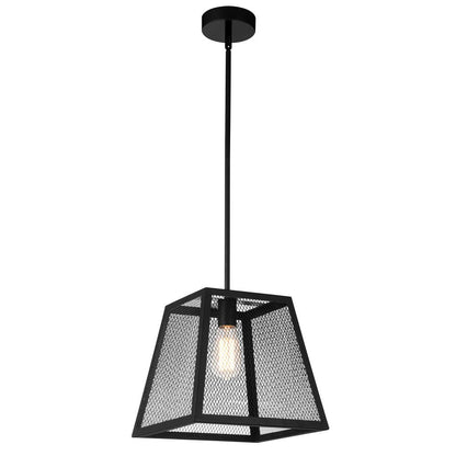 Alyson 1 Light Black Mini Pendant