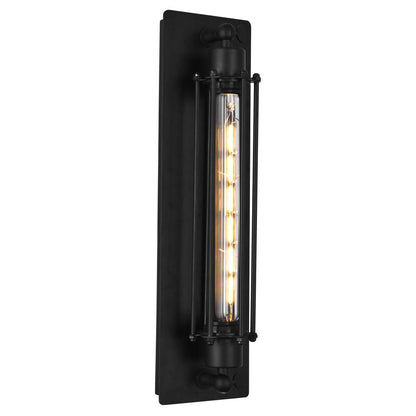Kiera 1 Light 4in Black Wall Sconce