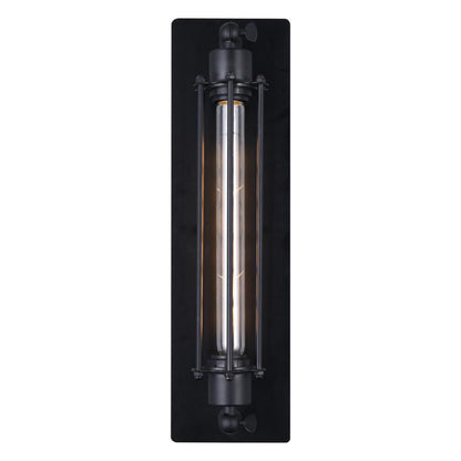 Kiera 1 Light 4in Black Wall Sconce