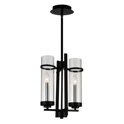 Sierra 2 Light 6in Black Mini Pendant