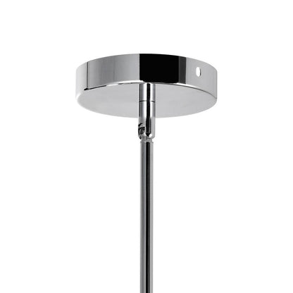Weiss 5 Light 8in Chrome Down Mini Pendant