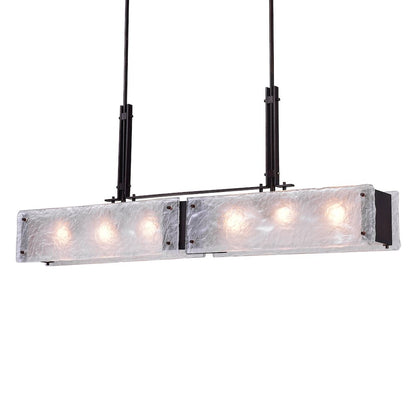 Assunta 6 Light Chandelier With Black Finish