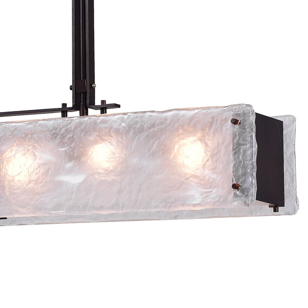 Assunta 6 Light Chandelier With Black Finish