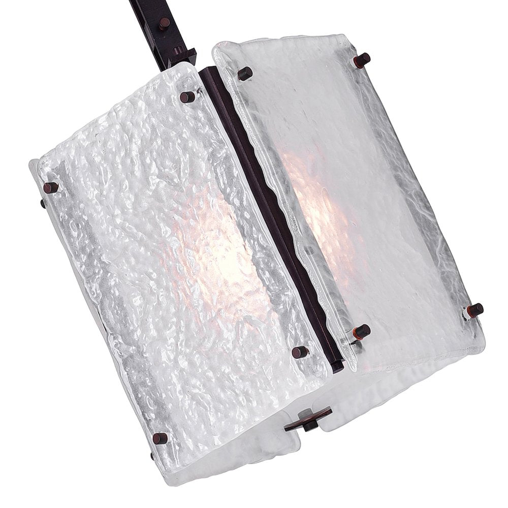 Assunta 1 Light Pendant With Black Finish