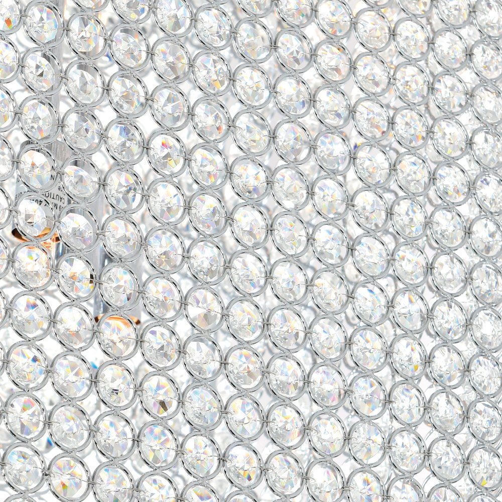 Cube 11 Light Chandelier With Chrome Finish