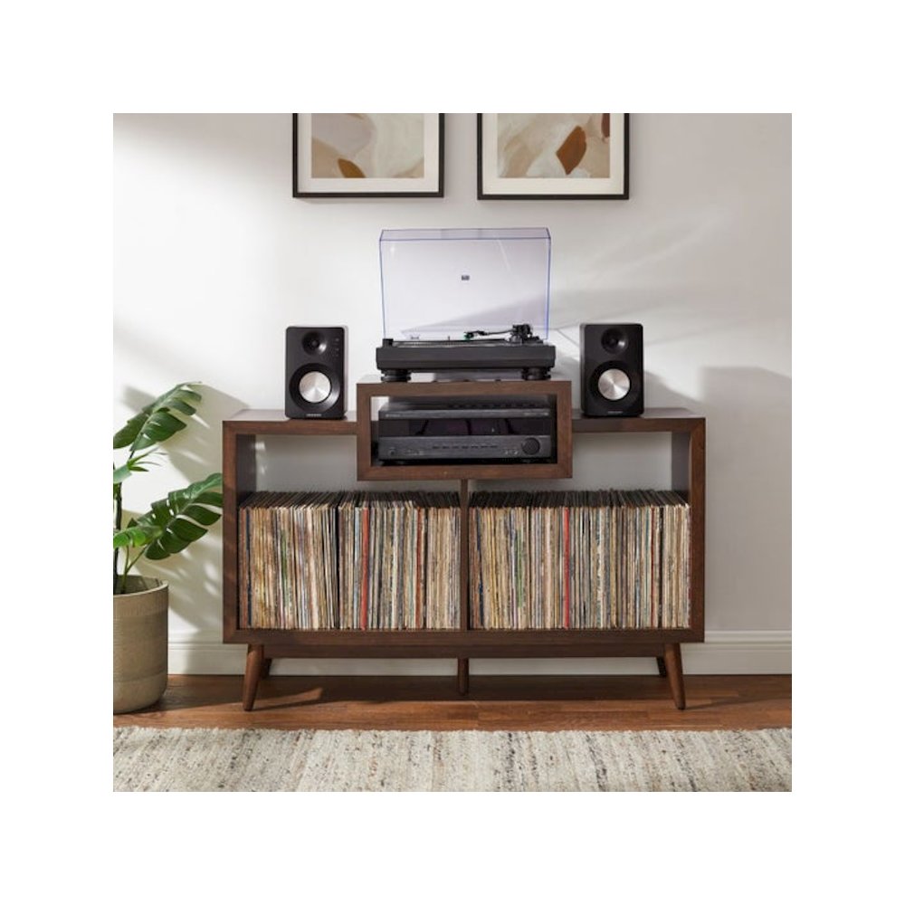 Nashville Medium Record Player Stand With Vinyl Storage