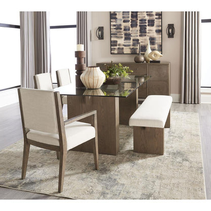 Oakland Upholstered Side Chair in Brunette, set of 2