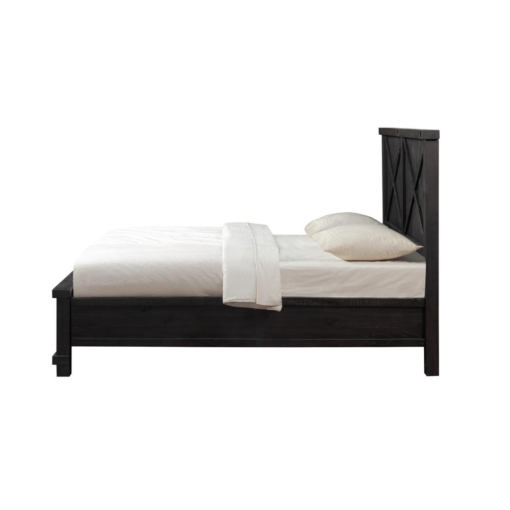 Yosemite Solid Wood Footboard Storage Bed in Cafe