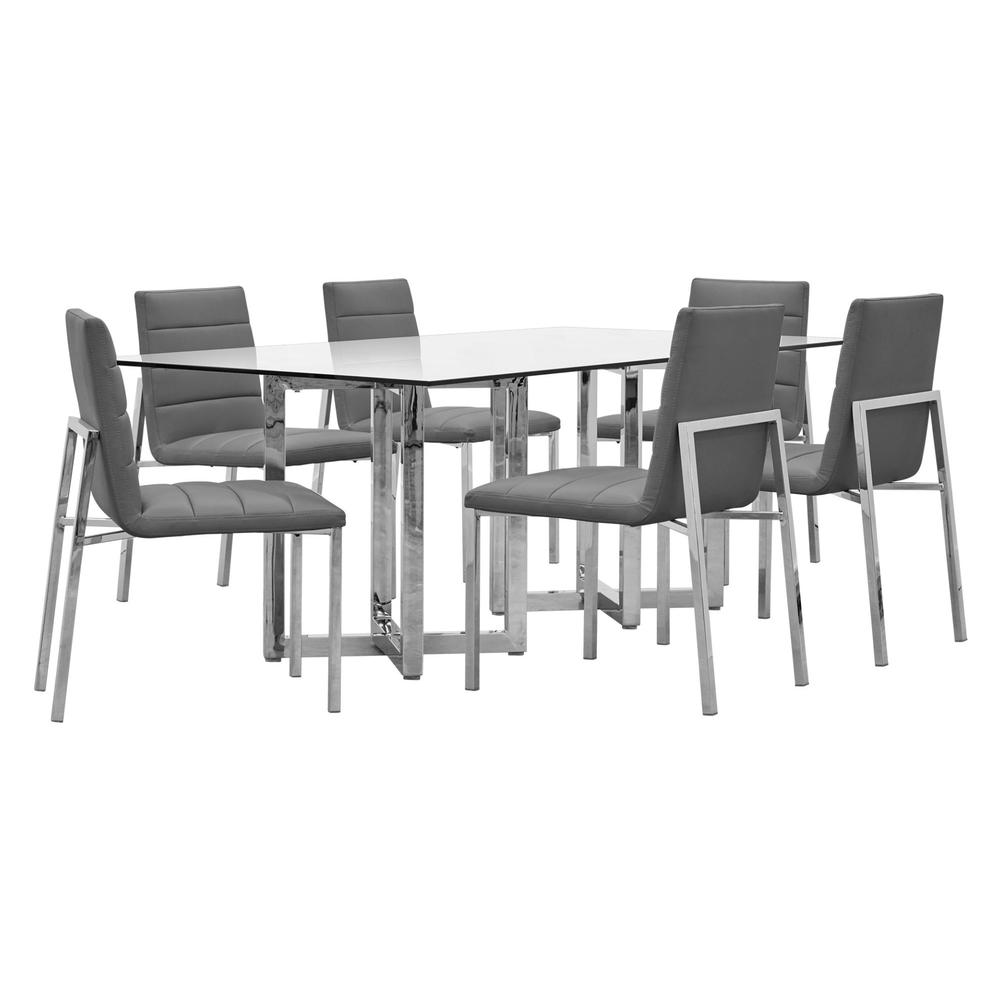 Amalfi Metal Back Chair in Cobalt, set of 2