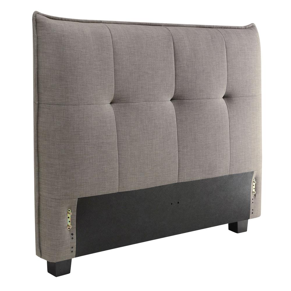 Adona Upholstered Headboard in Dolphin Linen
