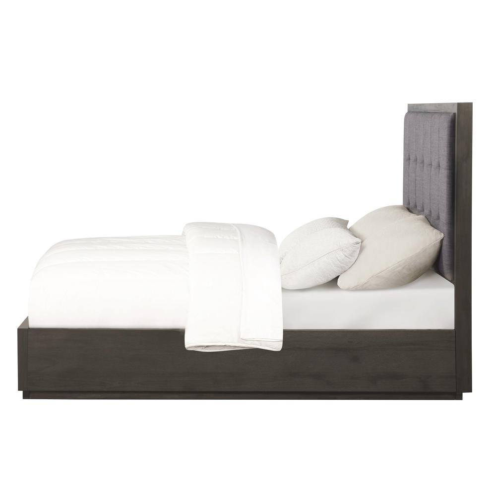 Oxford Upholstered Footboard Storage Bed in Dolphin